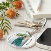 フ最高のレンズ·フォアバカスタムー·の写真と名前 キーホルダー (正面右)