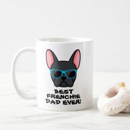 フ最高のレンチーパパ父の日ブラックフレンチー コーヒーマグカップ
