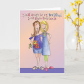 フ最高のレンド – グリーティングカード (黄色い花)