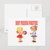 フ最高のレンド ポストカード (正面/裏面)