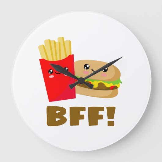 フ最高のレンド ラージ壁時計 (正面)