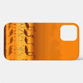 フ素晴らしラミンゴ歩く  Case-Mate iPhoneケース (裏面 (横))