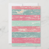 フ素朴ェンス誕生日パーティー 招待状 (正面)