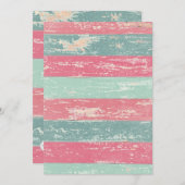 フ素朴ェンス誕生日パーティー 招待状 (正面/裏面)