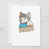 フ誇りを持ったァーリーカおもしろいワイトフリーファンダム毛皮の贈り物 シーズンカード (正面)