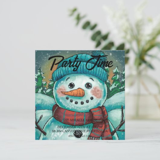 フrosty the Snowman 招待状 (スタンド正面)