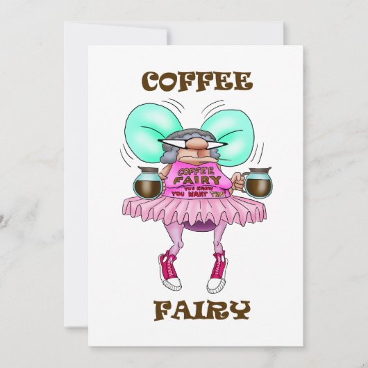 ブおもしろいランチ招待状 招待状 (正面)