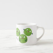 ブおもしろいリュッセル野菜の漫画 エスプレッソカップ (右)