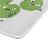 ブおもしろいリュッセル野菜の漫画 カッティングボード (角)