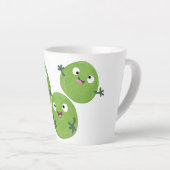 ブおもしろいリュッセル野菜の漫画 カフェラテマグ (右アングル)