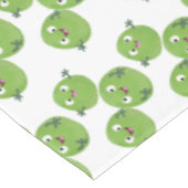 ブおもしろいリュッセル野菜の漫画 テーブルクロス (アングル)