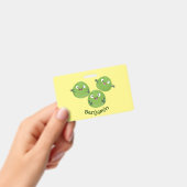 ブおもしろいリュッセル野菜の漫画 バッジ (手持ち)