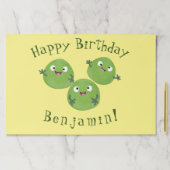 ブおもしろいリュッセル野菜の漫画 ペーパーパッド (インサイチュ)