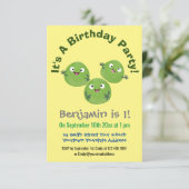 ブおもしろいリュッセル野菜の漫画 招待状 (スタンド正面)