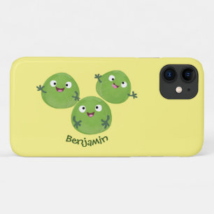 ブおもしろいリュッセル野菜の漫画 iPhone 11 ケース