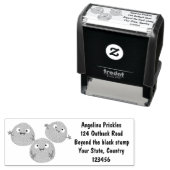 ブおもしろいリュッセル野菜 セルフインキングスタンプ (インサイチュ)