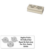 ブおもしろいリュッセル野菜 ラバースタンプ (押印)