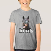 ブおもしろいルーホース トライブレンドＴシャツ (正面)