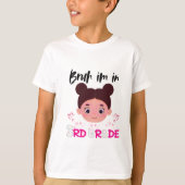 ブおもしろいー僕は3年生だクール Tシャツ (正面)