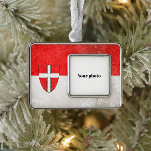 ブィーン シルバープレートフレームオーナメント (ツリー)