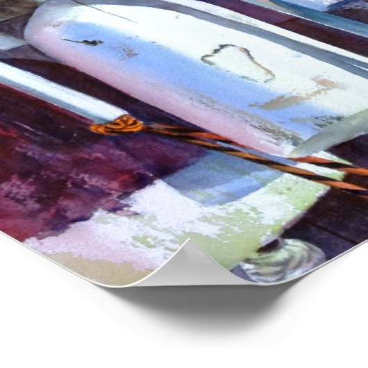 ブイがポスターになっているところ ポスター (角)