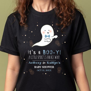 ブイだ!リトルスピリットハロウィーンベビーシャワー Tシャツ