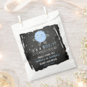 ブイだ!リトルモンスターハロウィーンベビーシャワー フェイバーバッグ (クリップ留めされた状態)