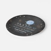 ブイだ!リトルモンスターハロウィーンベビーシャワー ペーパープレート (アングル)