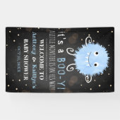 ブイだ!リトルモンスターハロウィーンベビーシャワー 横断幕 (横)