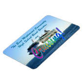 ブイのステートルームのドアマーカー間 マグネット (左側)