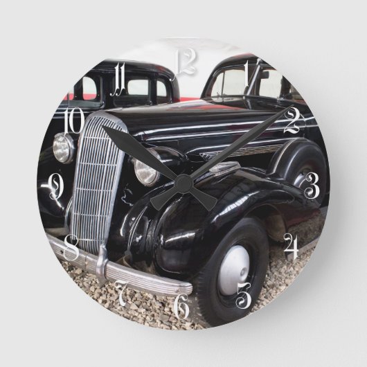 ブイック限定シリーズ90 ラウンド壁時計 (正面)