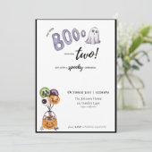 ブイツツー誕生日招待状 招待状 (スタンド正面)