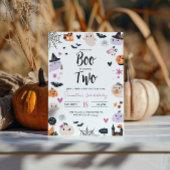 ブイツーハロウィン誕生日招待状 招待状