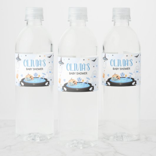 ブイハロウィーンベイビーシャワー ペットボトルラベル (ボトル)