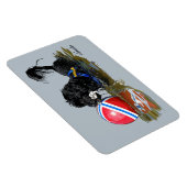 ブイボール付きポルトガルの水犬2 マグネット (右側)