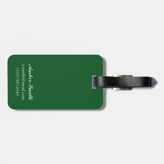 ブイヨンのオキソヴィンテージPoseterEurope ラゲッジタグ (裏面横)