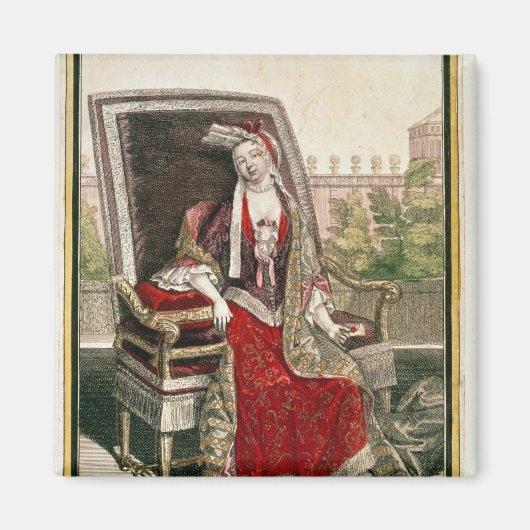 ブイヨンのマリーアン・マンチーニ公爵夫人 マグネット (正面)