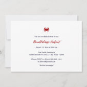 ブイラバイビーチクックアウトパーティの招待状 招待状 (正面)