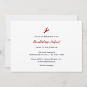 ブイラバイビーチクックアウトパーティの招待状 招待状 (正面)