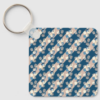 ブイレルの背景パターン キーホルダー