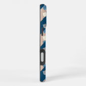 ブイレルの背景パターン iPhoneケース (右側面)