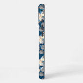 ブイレルの背景パターン iPhoneケース (左側面)