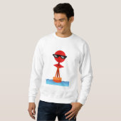 ブイ形の人間 スウェットシャツ (正面フル)