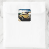 ブイ素晴らしックGSXマッスルカー スクエアシール (バッグ)