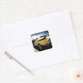 ブイ素晴らしックGSXマッスルカー スクエアシール (封筒)