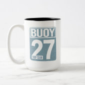 ブイ27サーフクラブ | ヴィンテージ沿岸 ツートーンマグカップ (左)