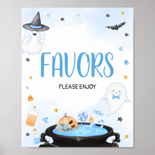 ブイ・ハロウィーンの赤ちゃんシャワーが好き ポスター (正面)