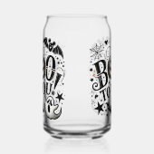 ブウハロウィーン応援 ガラス缶 (左)