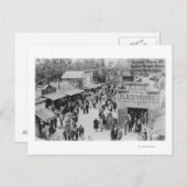 ブエナパークカリフォルニアノッツベリープレイス幽霊 ポストカード (正面/裏面)