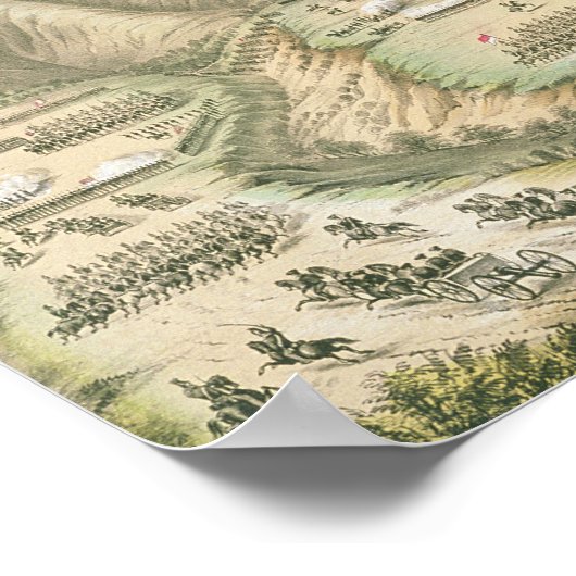 ブエナビスタの戦い ポスター (角)